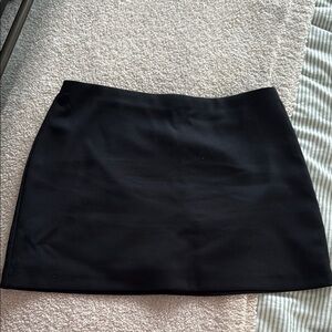 Abercrombie & Fitch Black Mini Skort